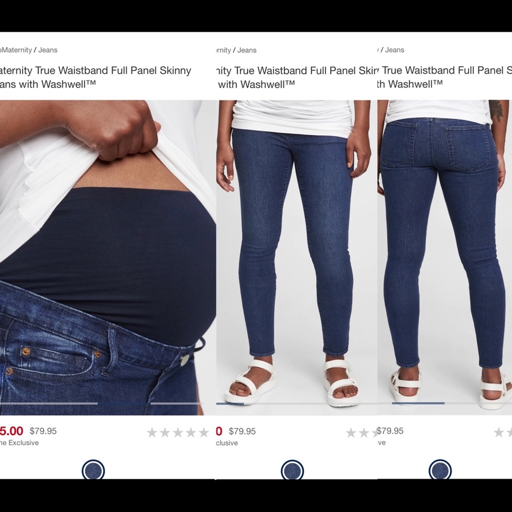 GAP Maternity True Waistband Skinny Jean